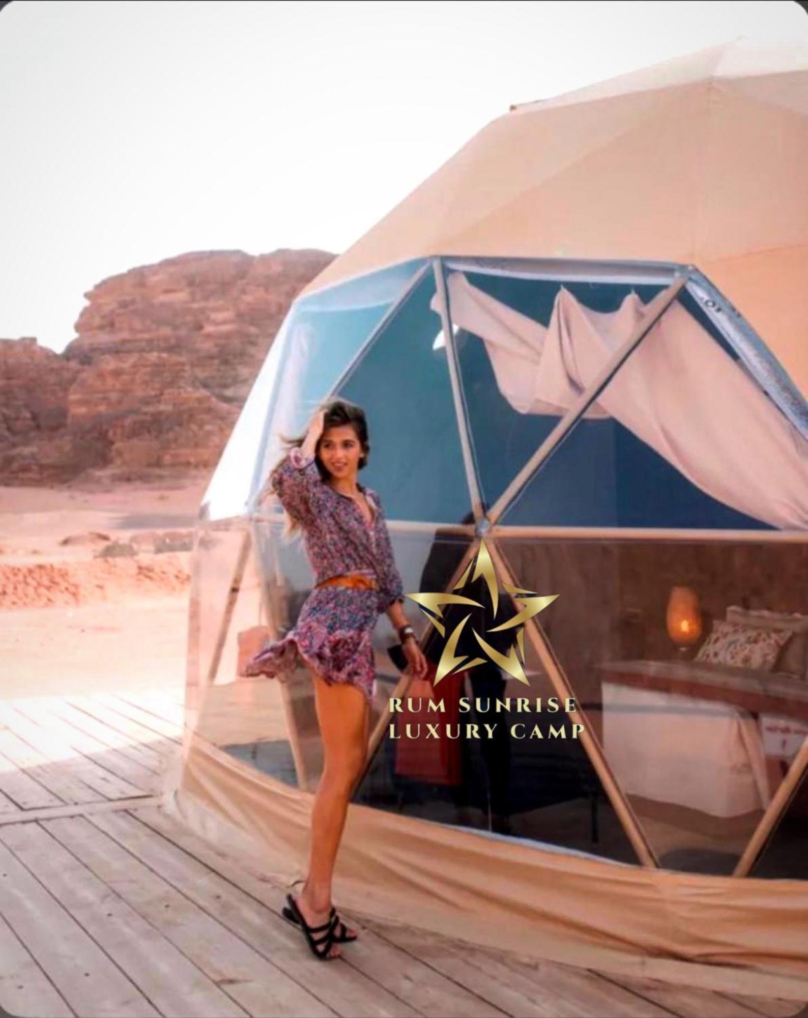 Rum Sunrlse Luxury Camp Wadi Rum Exteriör bild